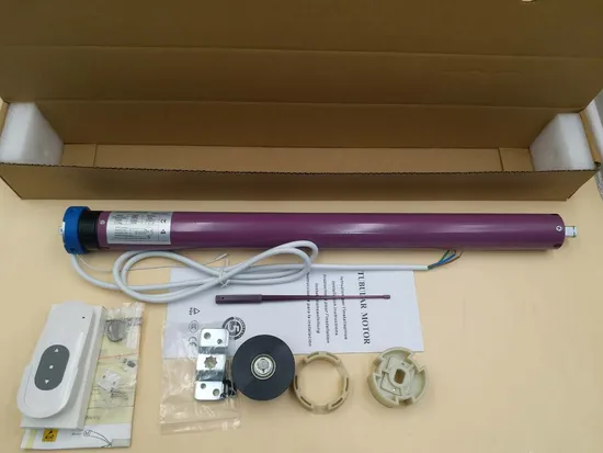 Трубчатый двигатель диаметром 59 с сильным током для экрана Ection